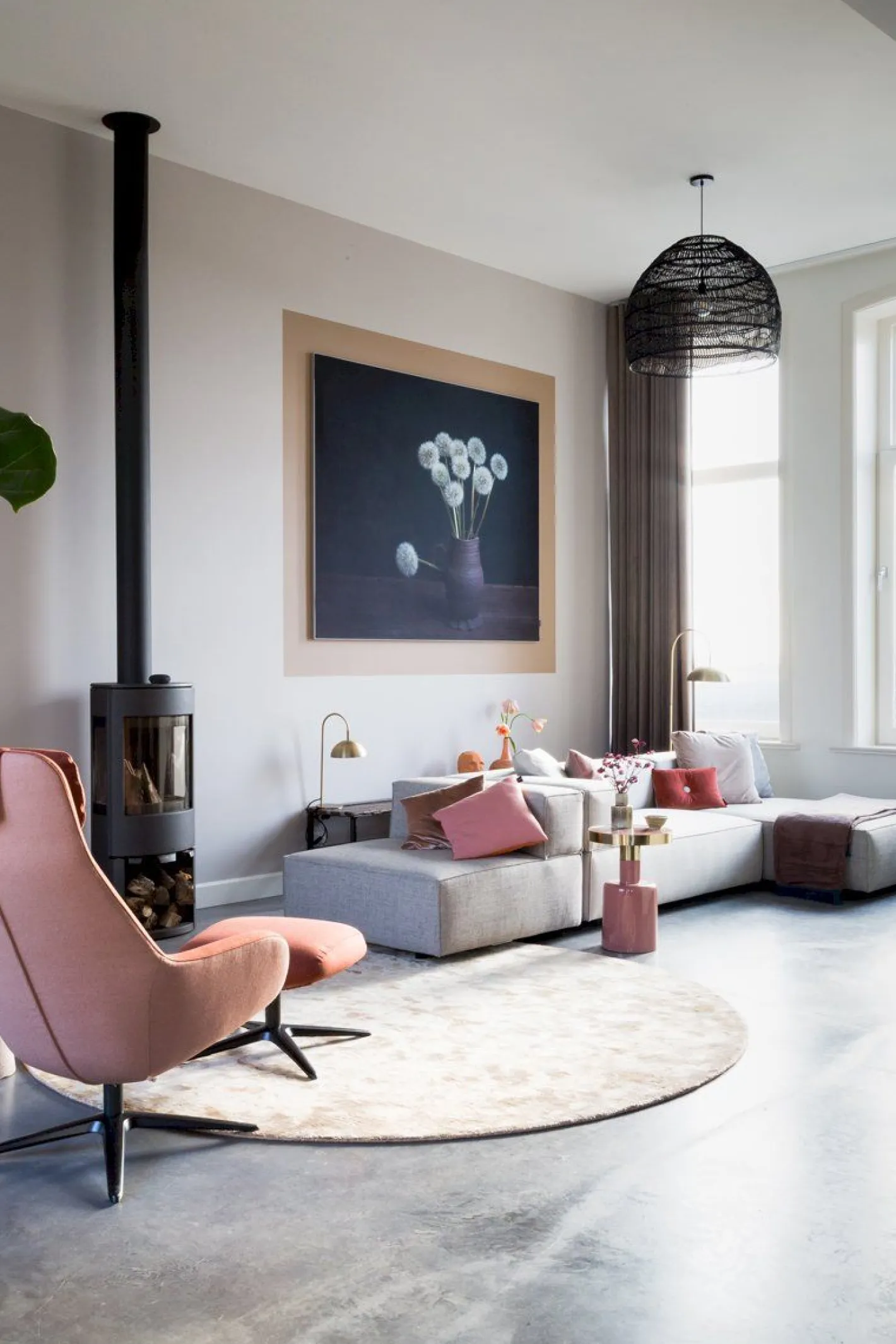 Sale Zuiver Glam Bijzettafel Roze
