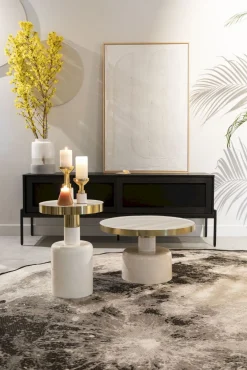 Hot Zuiver Glam Salontafel White