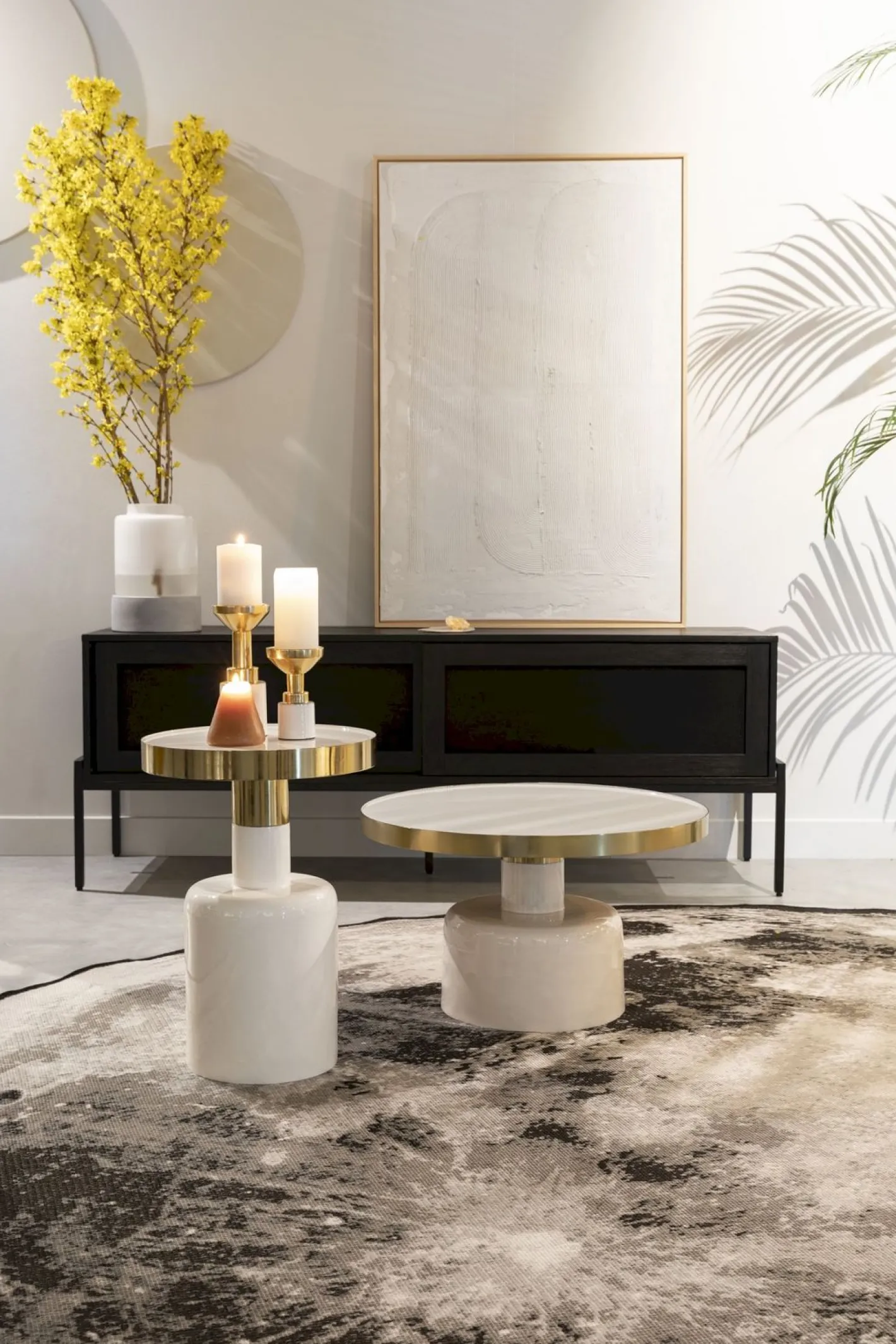 Hot Zuiver Glam Salontafel White