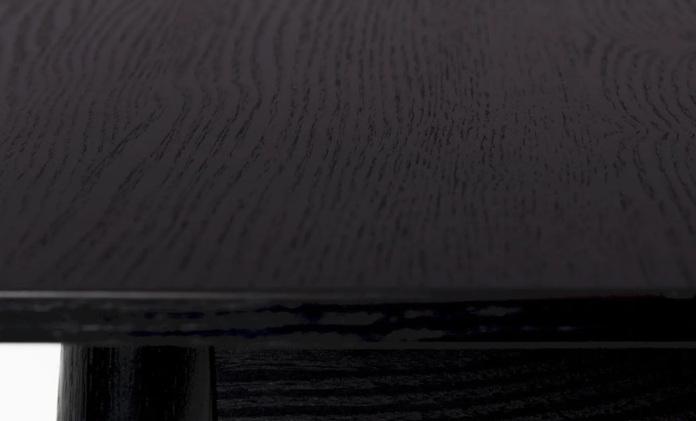 New Zuiver Glimps Eettafel Black