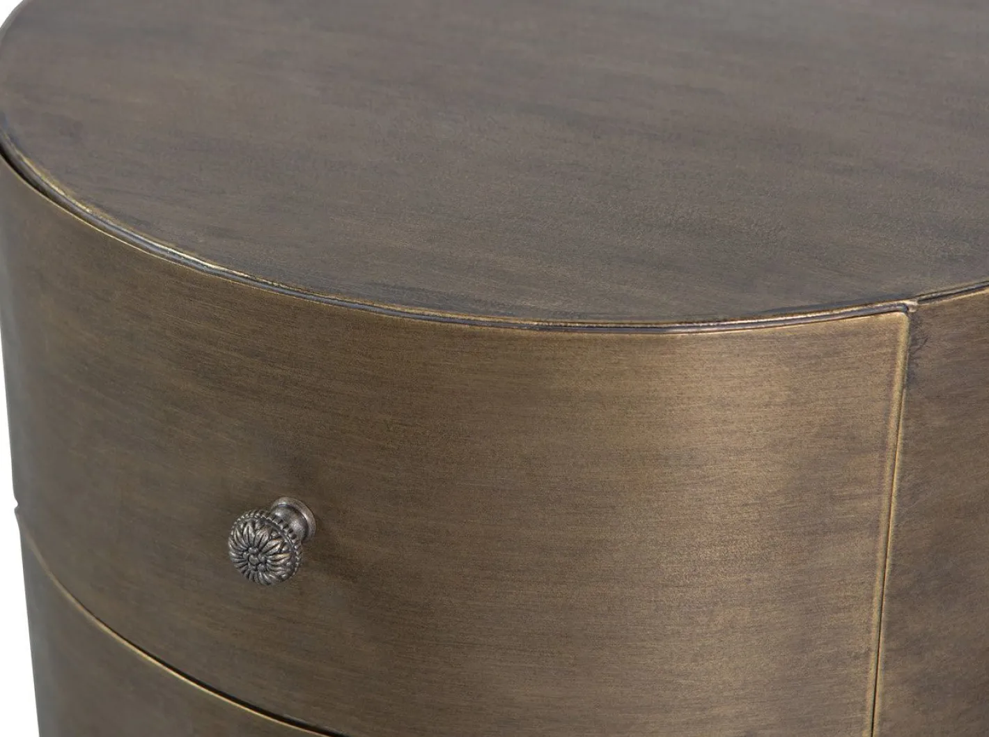 Sale WOOOD Glossy Kast Antique Brass