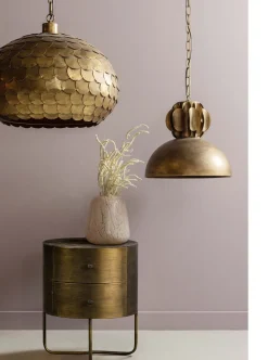 Sale WOOOD Glossy Kast Antique Brass