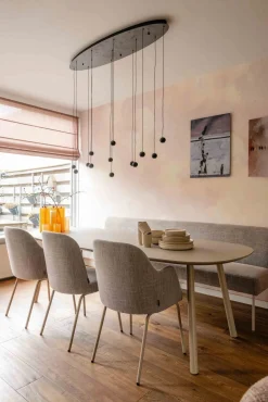 New Eijerkamp Collectie Grace Ovaal Hanglamp Zwart