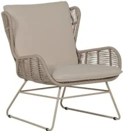Online WOOOD Grace Tuin Loungestoel Zand
