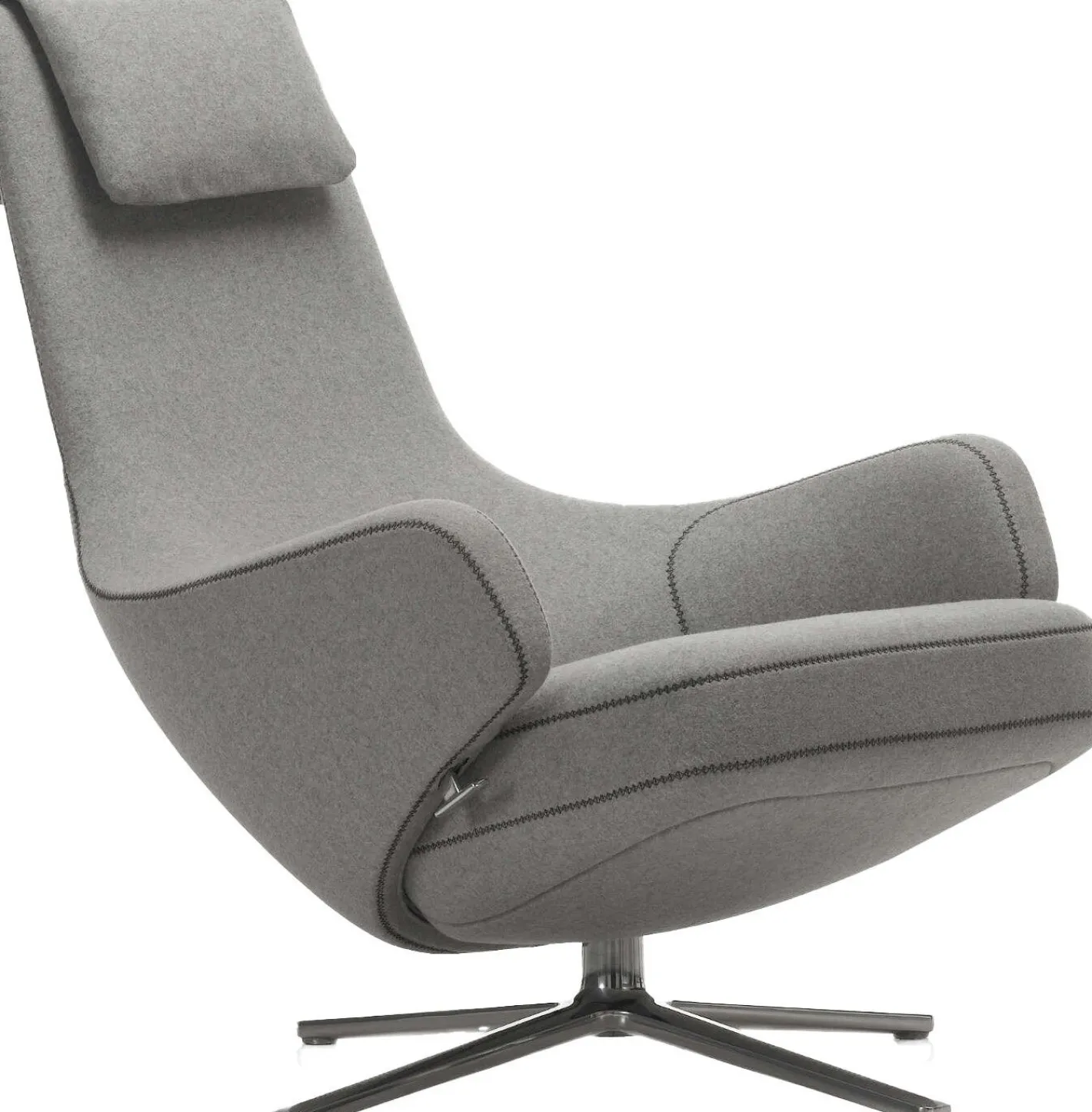 Hot Vitra Grand Repos Fauteuil Cement