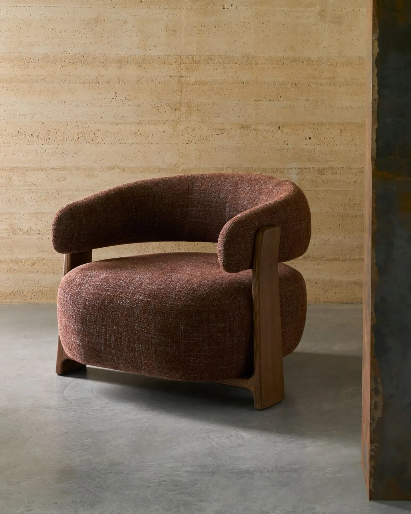 Sale Kave Home Granite Fauteuil Bruin
