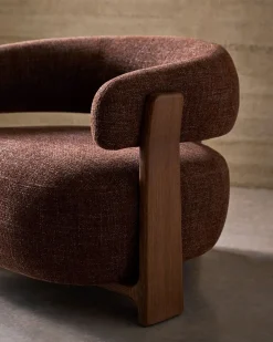 Sale Kave Home Granite Fauteuil Bruin