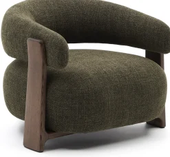 Clearance Kave Home Granite Fauteuil Groen