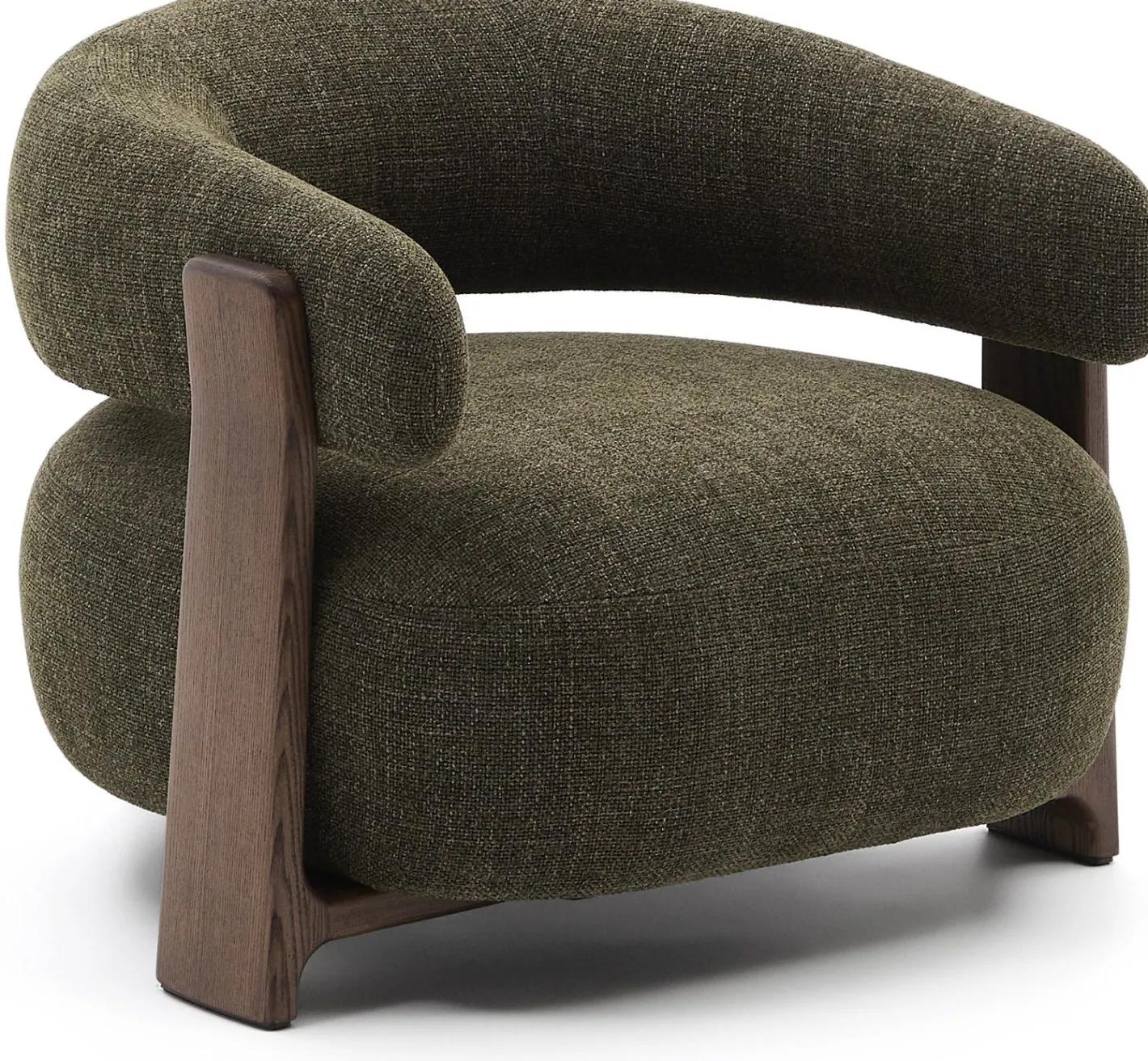 Clearance Kave Home Granite Fauteuil Groen