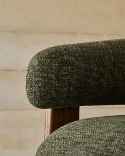 Clearance Kave Home Granite Fauteuil Groen