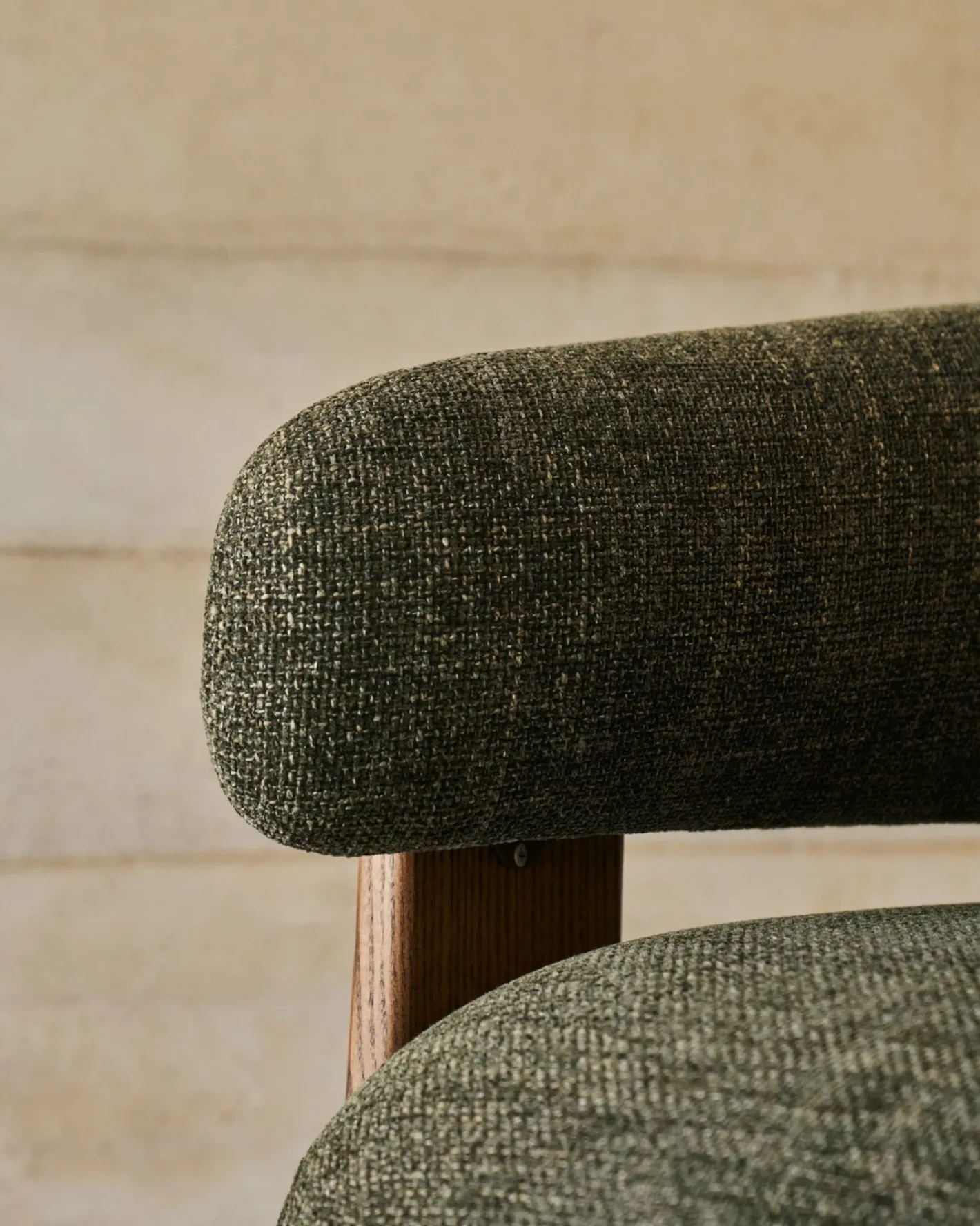 Clearance Kave Home Granite Fauteuil Groen