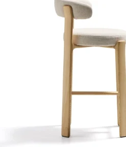 Kave Home Granite Hoog Barstoel Beige