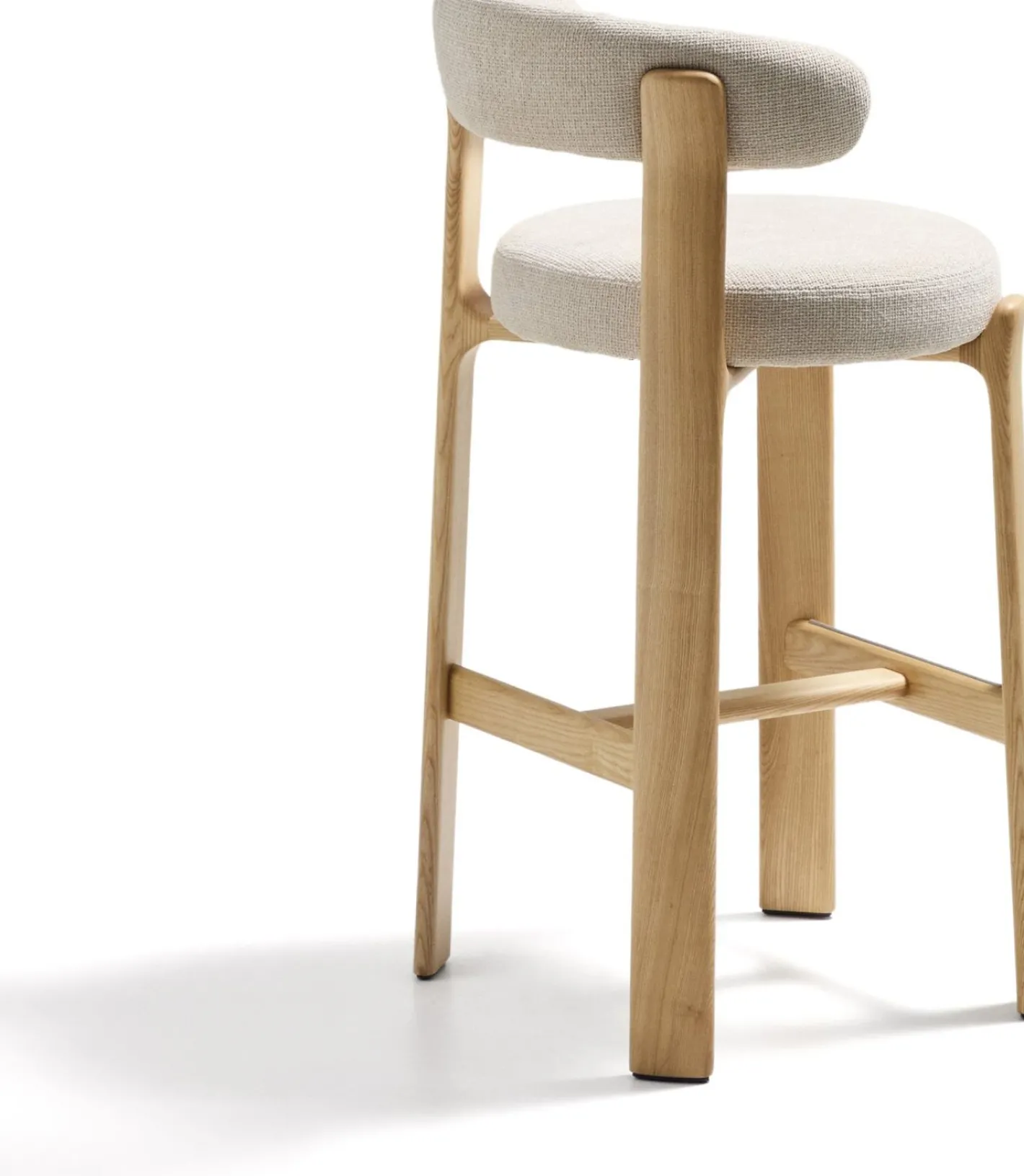 Kave Home Granite Hoog Barstoel Beige