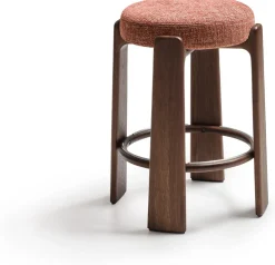 Discount Kave Home Granite Lage Kruk Terracotta