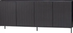 Clearance WOOOD Gravure Dressoir Black