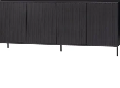 Clearance WOOOD Gravure Dressoir Black