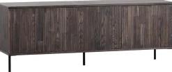 Best WOOOD Gravure Medium Tv-meubel Espresso
