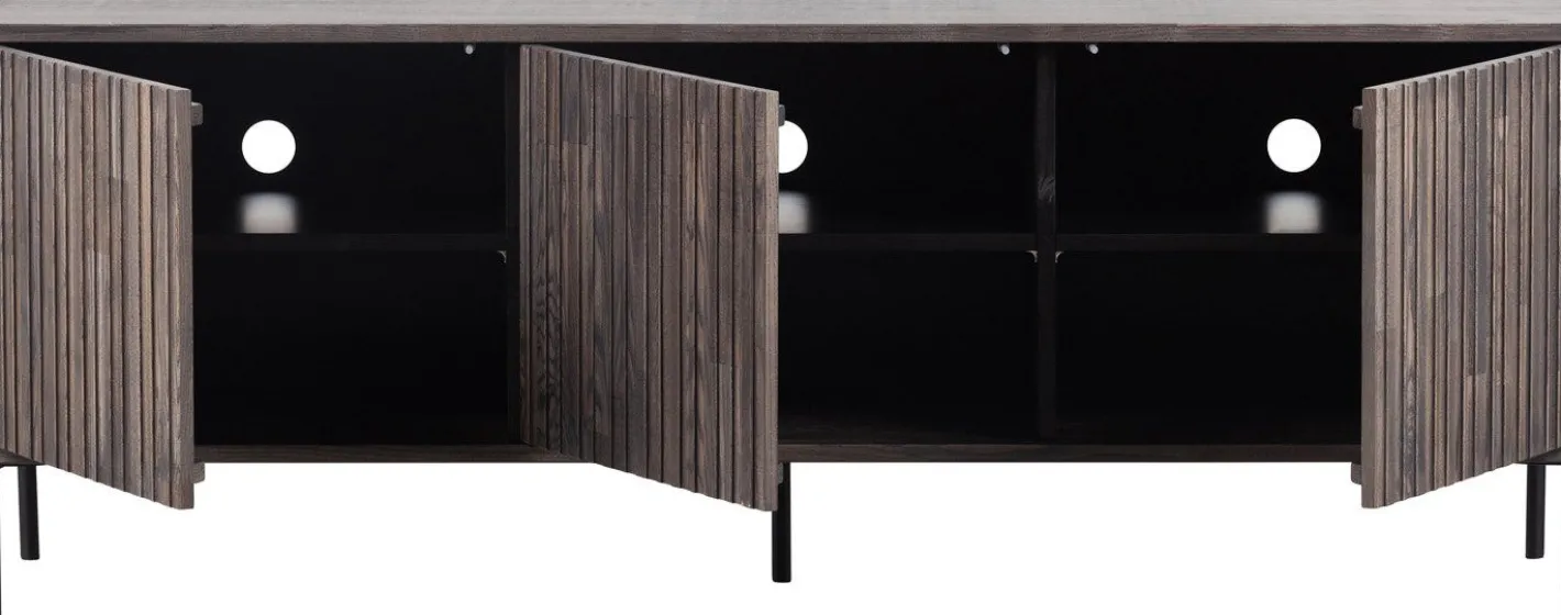 Best WOOOD Gravure Medium Tv-meubel Espresso