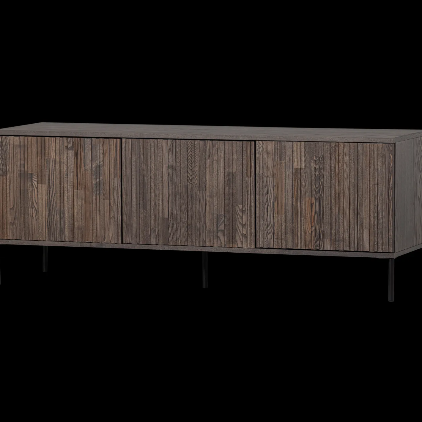 Best WOOOD Gravure Medium Tv-meubel Espresso