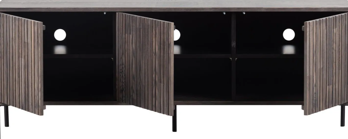 Best WOOOD Gravure Medium Tv-meubel Espresso