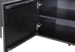 Hot WOOOD Gravure Medium Tv-meubel Black