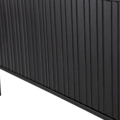 Hot WOOOD Gravure Medium Tv-meubel Black