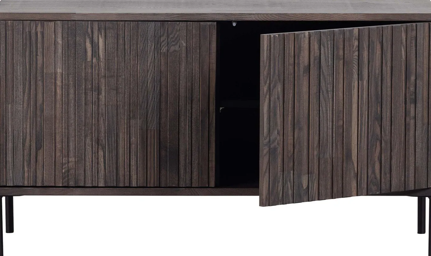 Best WOOOD Gravure Small Tv-meubel Espresso