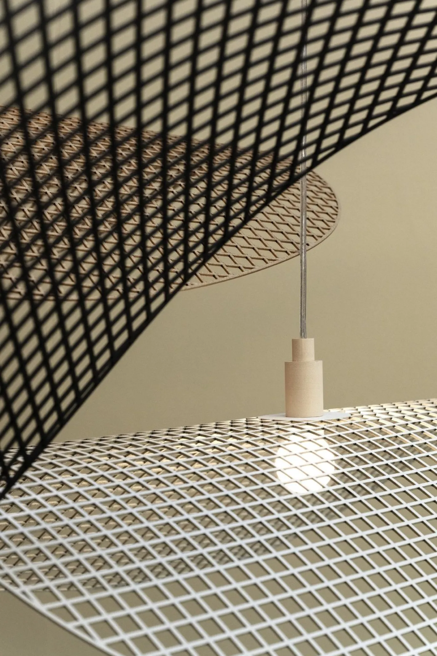 New Studio HENK Grid Hanglamp White