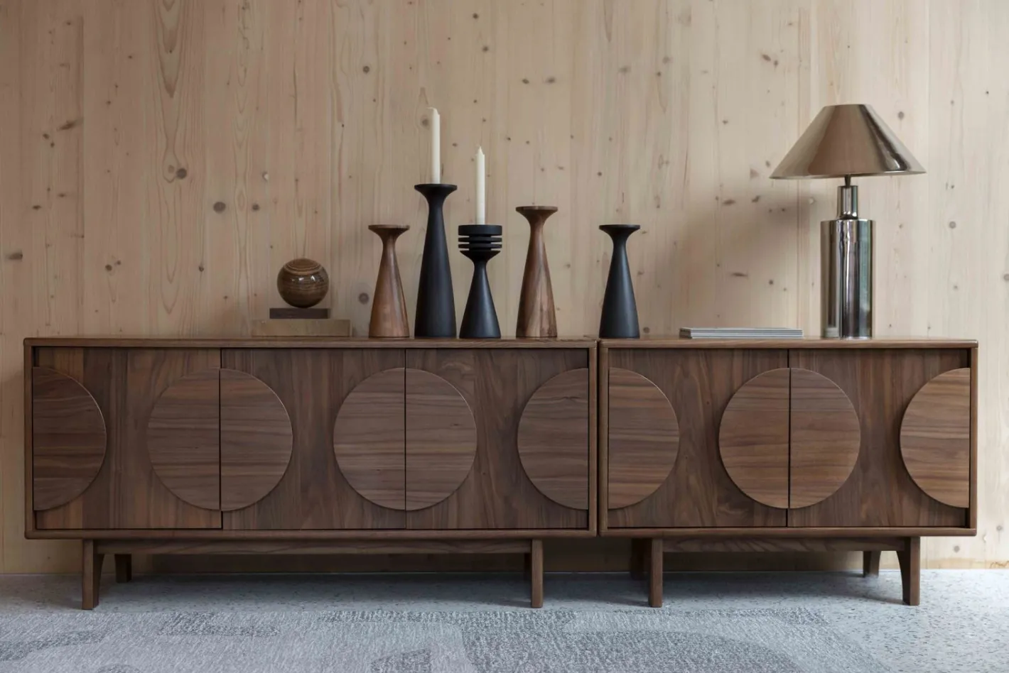 Online Zuiver Groove Dressoir Bruin