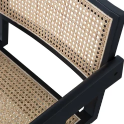 Online WOOOD Gunn Eetkamerstoel Black