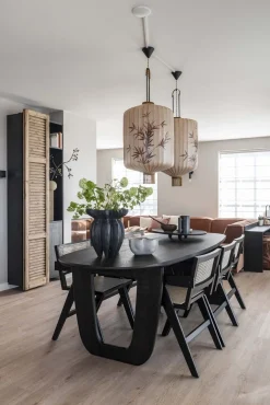 Online WOOOD Gunn Eetkamerstoel Black