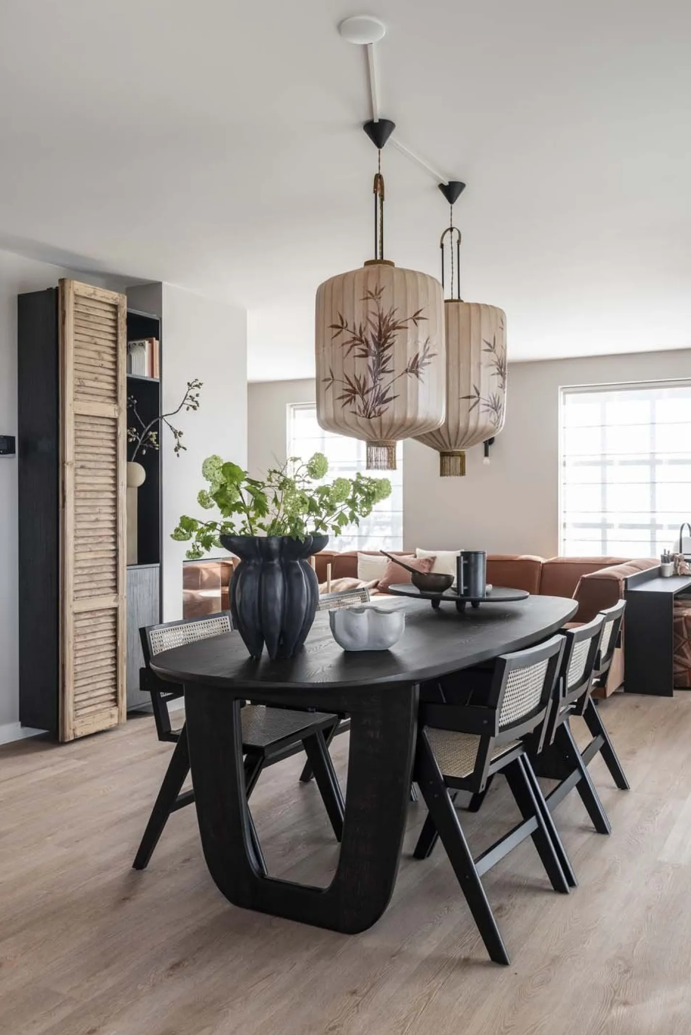 Online WOOOD Gunn Eetkamerstoel Black