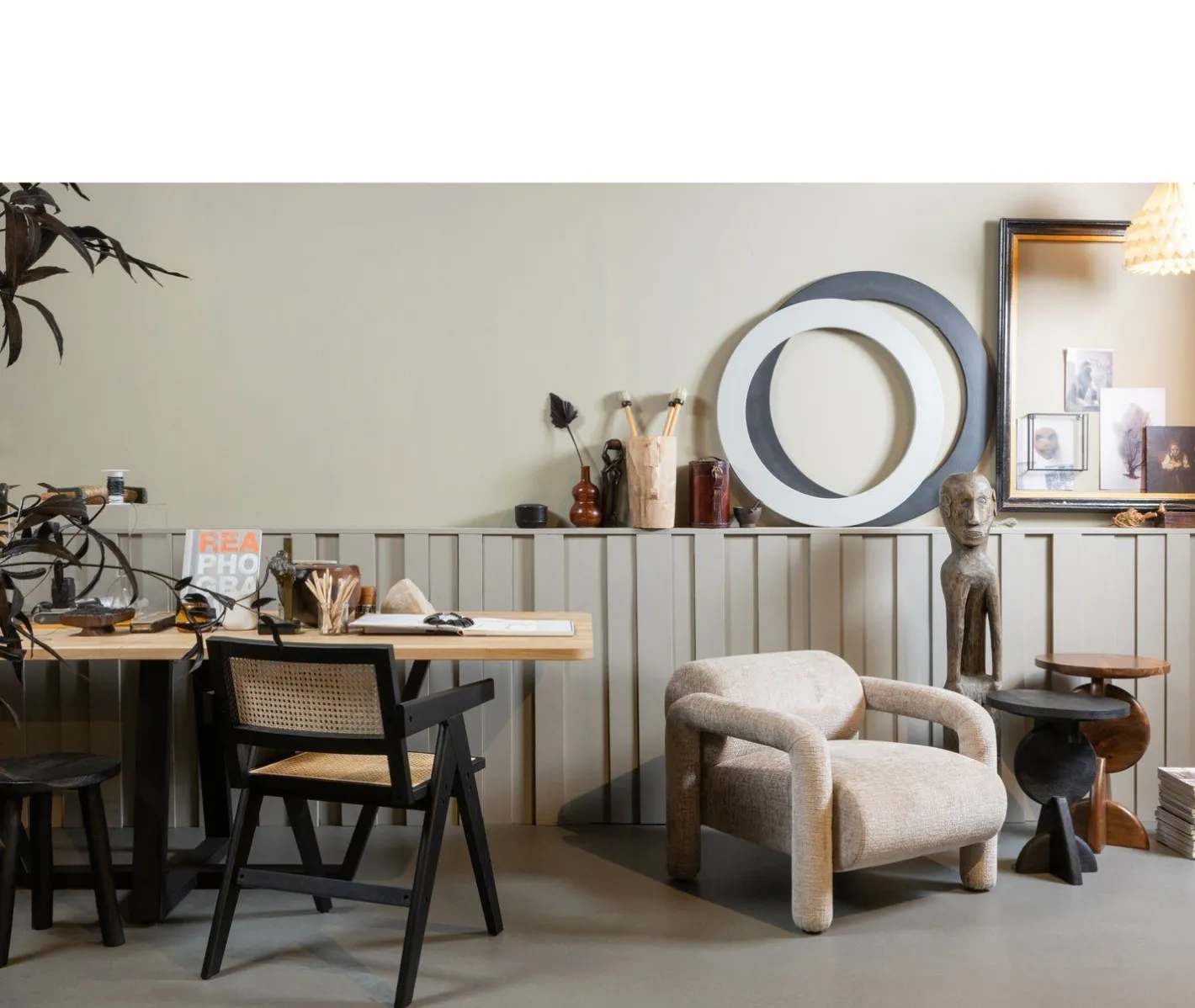 Online WOOOD Gunn Eetkamerstoel Black