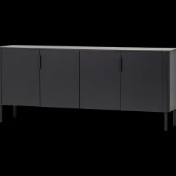 Clearance WOOOD Gunnar Dressoir Matzwart