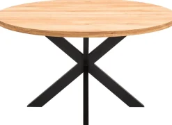 Trendhopper Haiko Basic Eettafel Naturel, Zwart