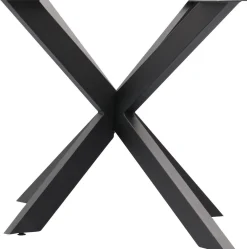 Trendhopper Haiko Basic Eettafel Naturel, Zwart