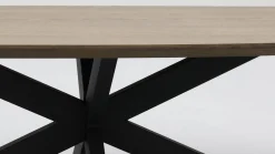 Best Trendhopper Haiko New Oval Salontafel Deer Brown, Zwart
