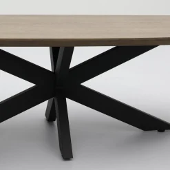 Best Trendhopper Haiko New Oval Salontafel Deer Brown, Zwart