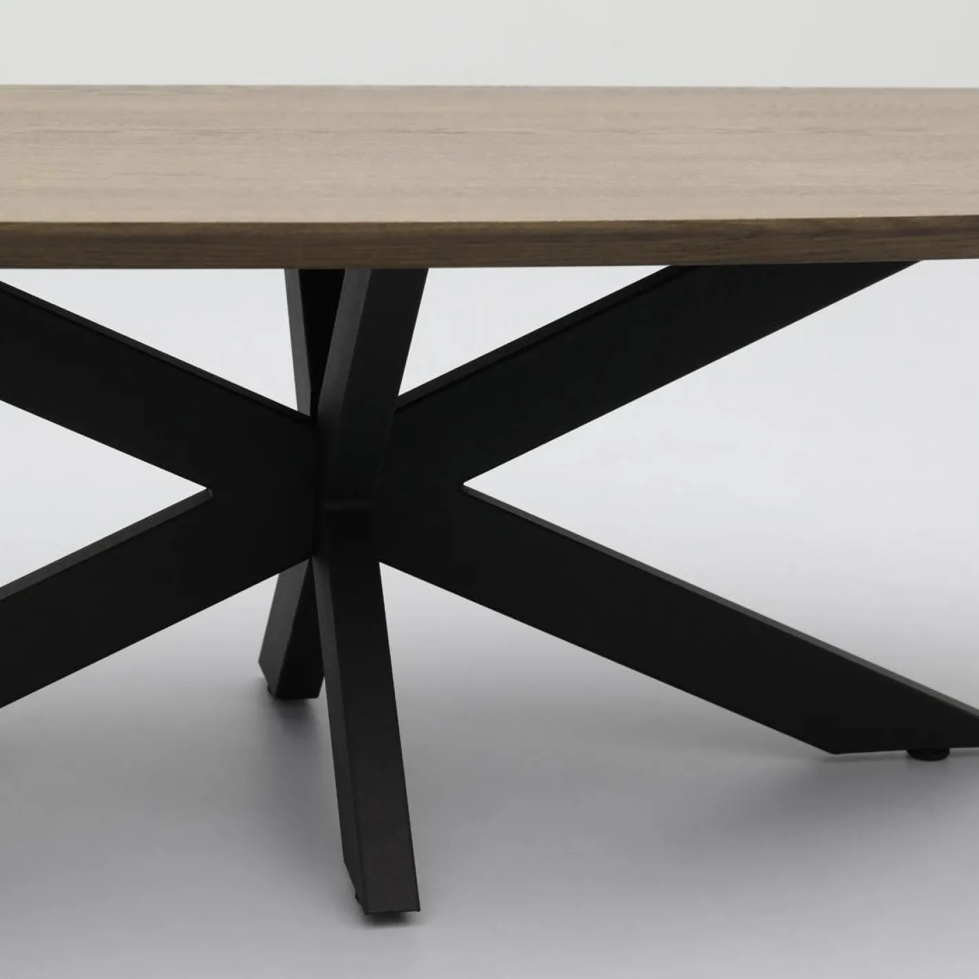 Best Trendhopper Haiko New Oval Salontafel Deer Brown, Zwart