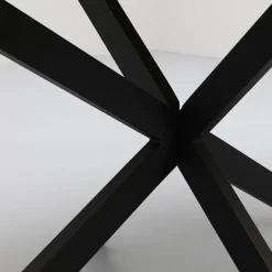 New Trendhopper Haiko Ovaal Eettafel Naturel, Zwart