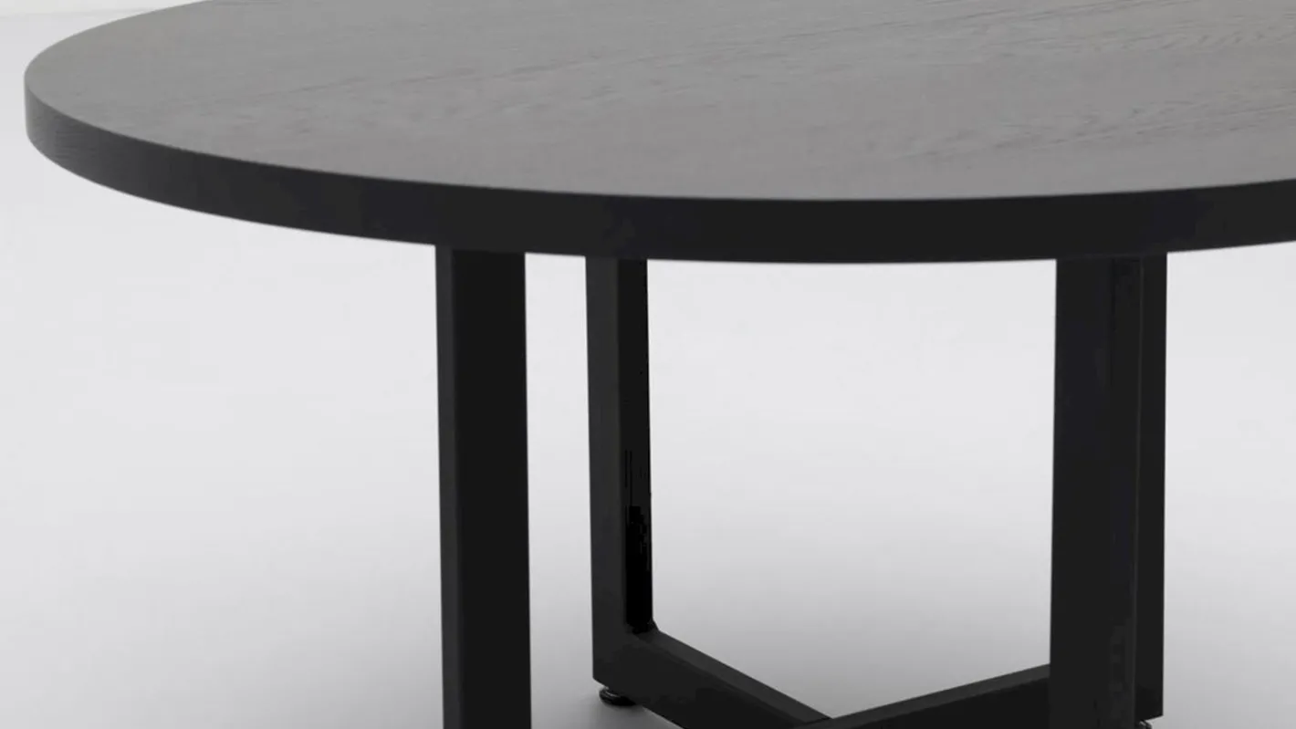 Best Trendhopper Haiko Rond Salontafel Black Sky