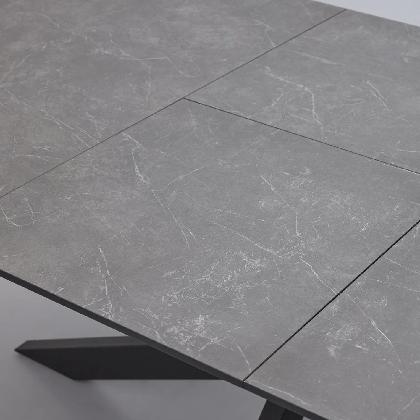 Sale Trendhopper Hano Uitschuifbare Eettafel Cavier Silver