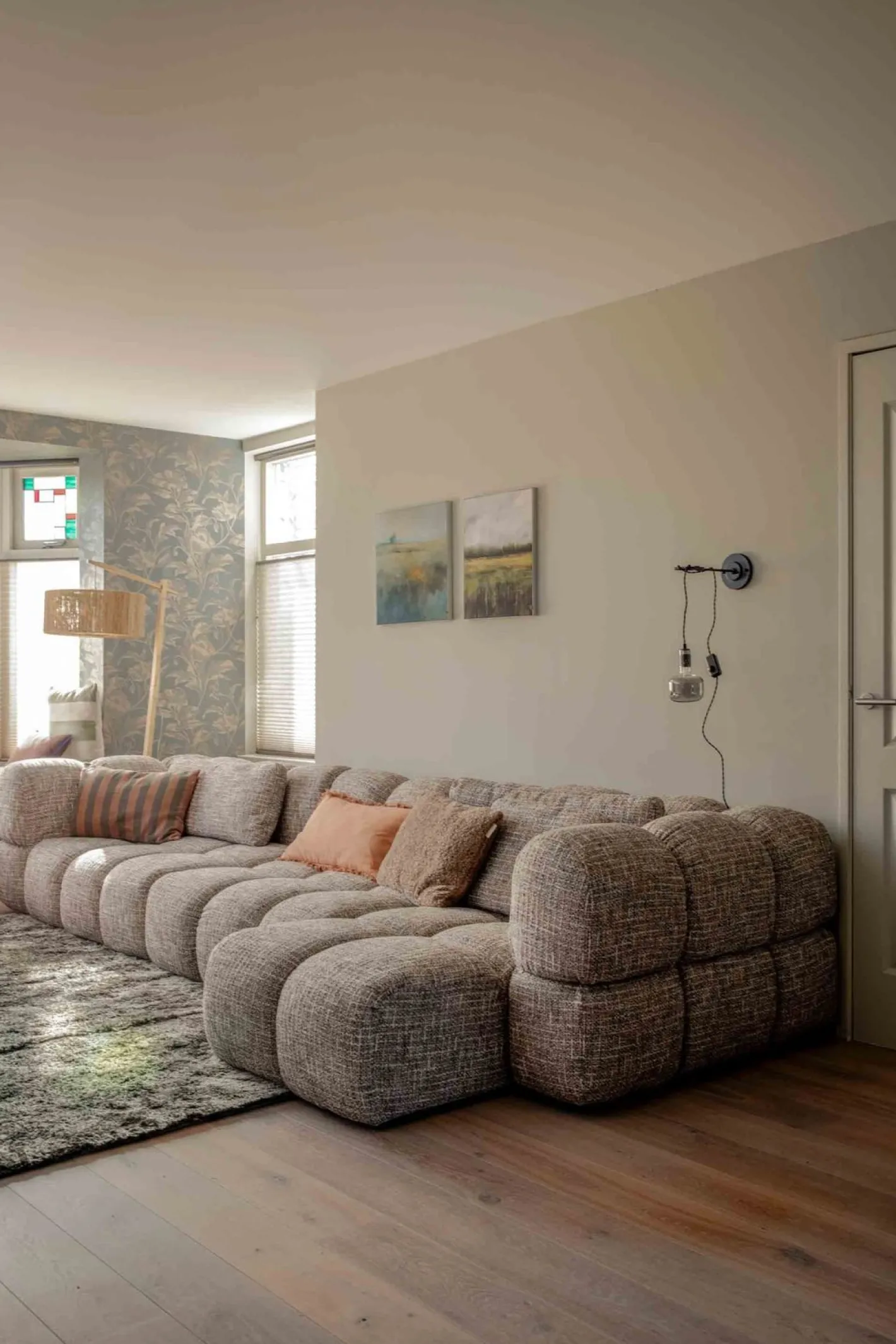 Online Zuiver Hazy Wandlamp Zwart