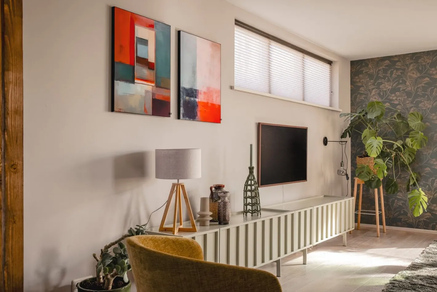 Online Zuiver Hazy Wandlamp Zwart