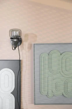 Online Zuiver Hazy Wandlamp Zwart