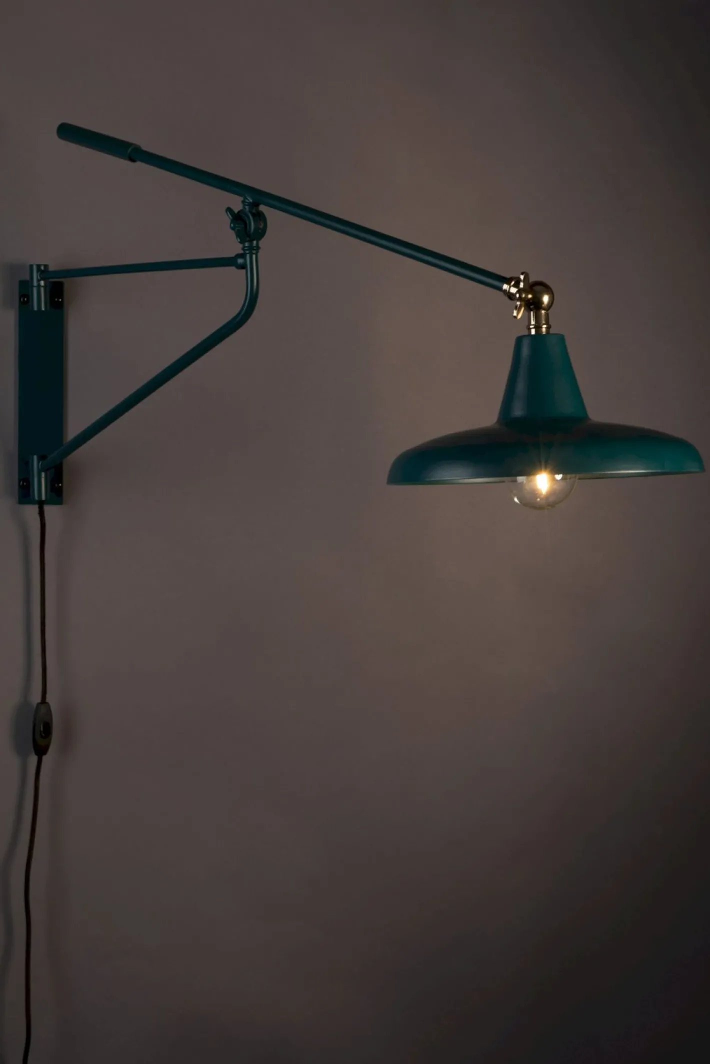 Sale Dutchbone Hector Wandlamp Teal