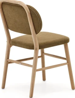 Outlet Kave Home Helda Eetkamerstoel Groen