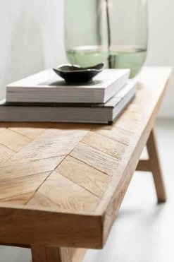 MUST Living Herringbone Bankje Natural