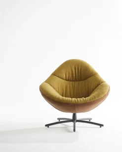 LABEL Vandenberg Hidde Soft Fauteuil Bruin