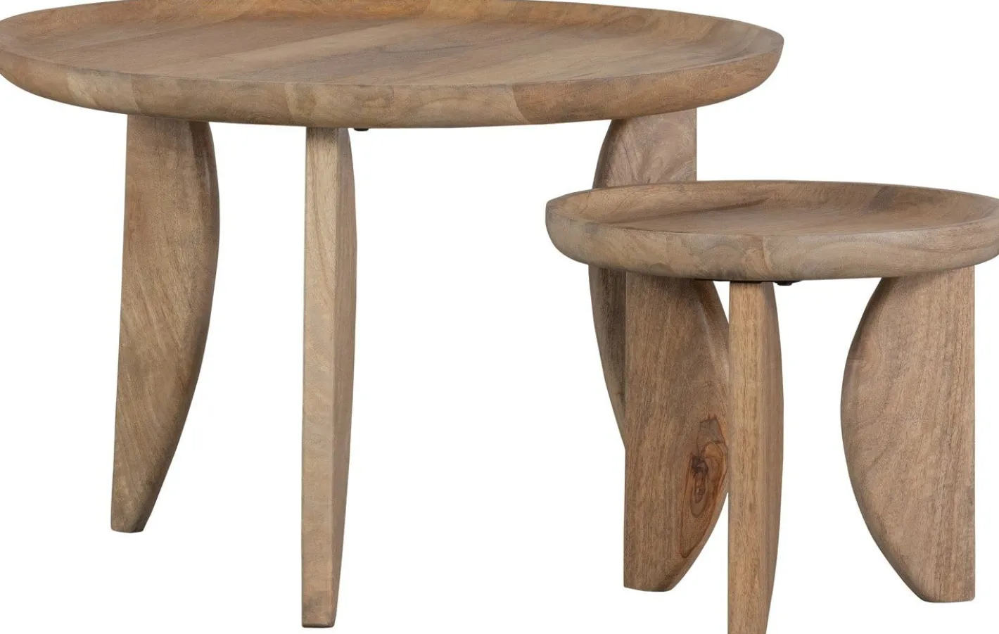 Clearance vtwonen High Heels Bijzettafelset Natural